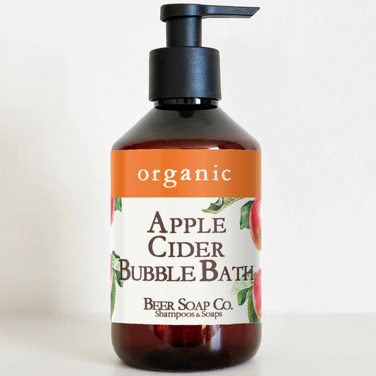 Apple Cider Bubble Bath from Beer Soap Co. 
